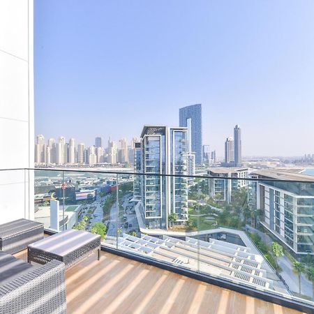 Luxe 3 Bedroom Oceanfront Apartment In The Heart Of Bluewaters Island Dubaj Zewnętrze zdjęcie