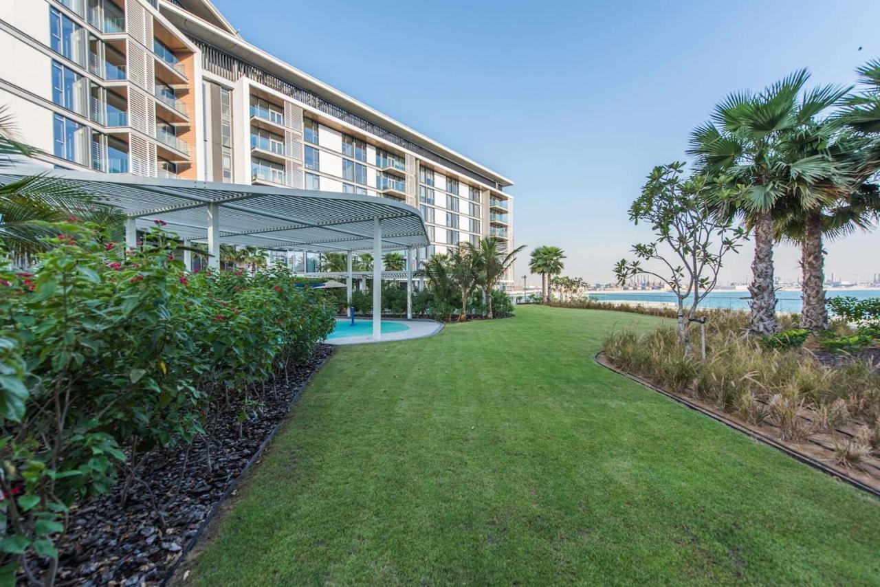 Luxe 3 Bedroom Oceanfront Apartment In The Heart Of Bluewaters Island Dubaj Zewnętrze zdjęcie