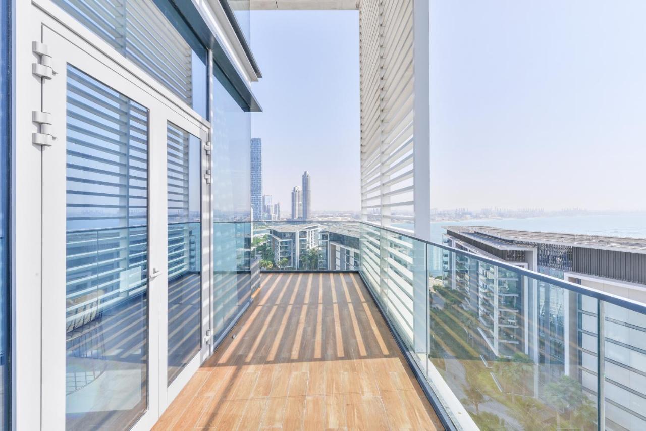 Luxe 3 Bedroom Oceanfront Apartment In The Heart Of Bluewaters Island Dubaj Zewnętrze zdjęcie
