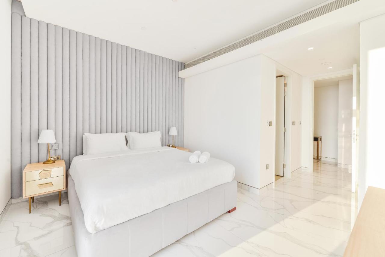 Luxe 3 Bedroom Oceanfront Apartment In The Heart Of Bluewaters Island Dubaj Zewnętrze zdjęcie