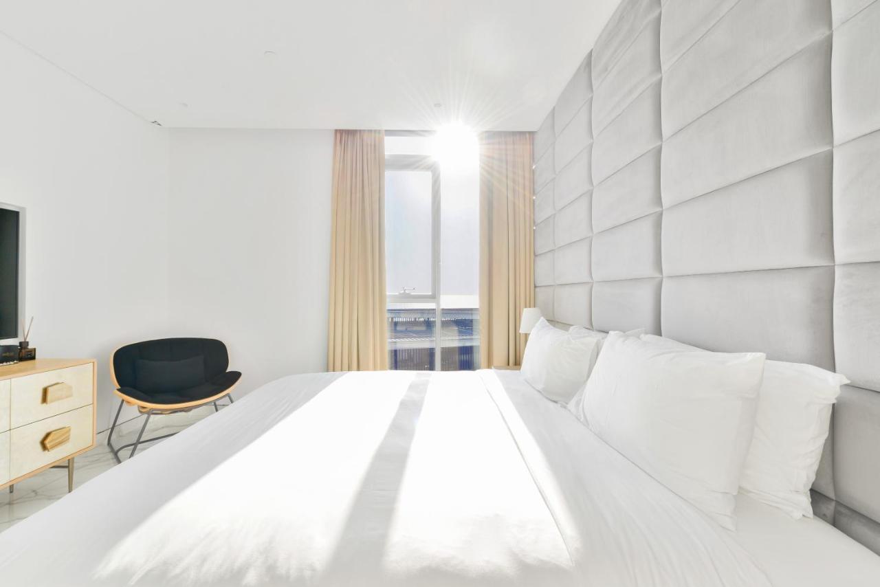 Luxe 3 Bedroom Oceanfront Apartment In The Heart Of Bluewaters Island Dubaj Zewnętrze zdjęcie
