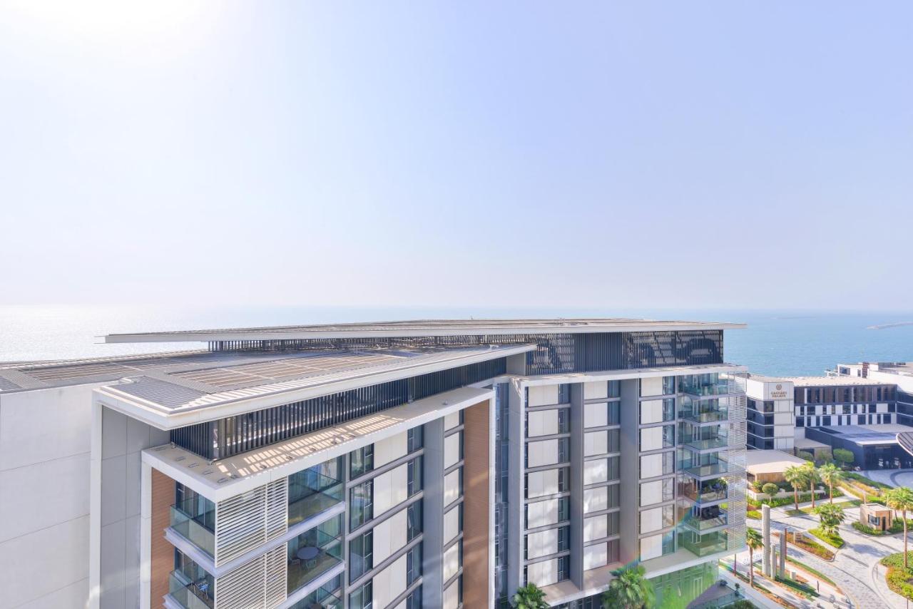 Luxe 3 Bedroom Oceanfront Apartment In The Heart Of Bluewaters Island Dubaj Zewnętrze zdjęcie